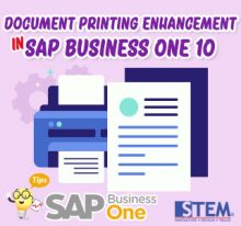 Peningkatan Document Printing pada SAP Business One 10
