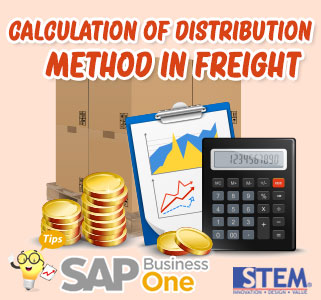 Perhitungan Distribution Method pada Freight di SAP Business One