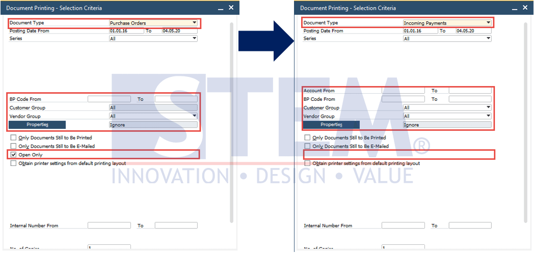 SAP Business One Tips - Document Printing Enhancement in SAP Business One 10