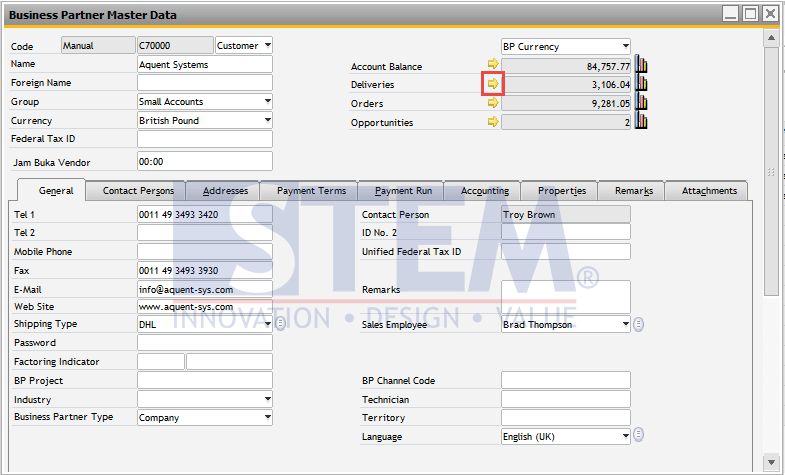 SAP Business One Tips - How To See the List of Delivery per Customer That Has Not Been Invoiced