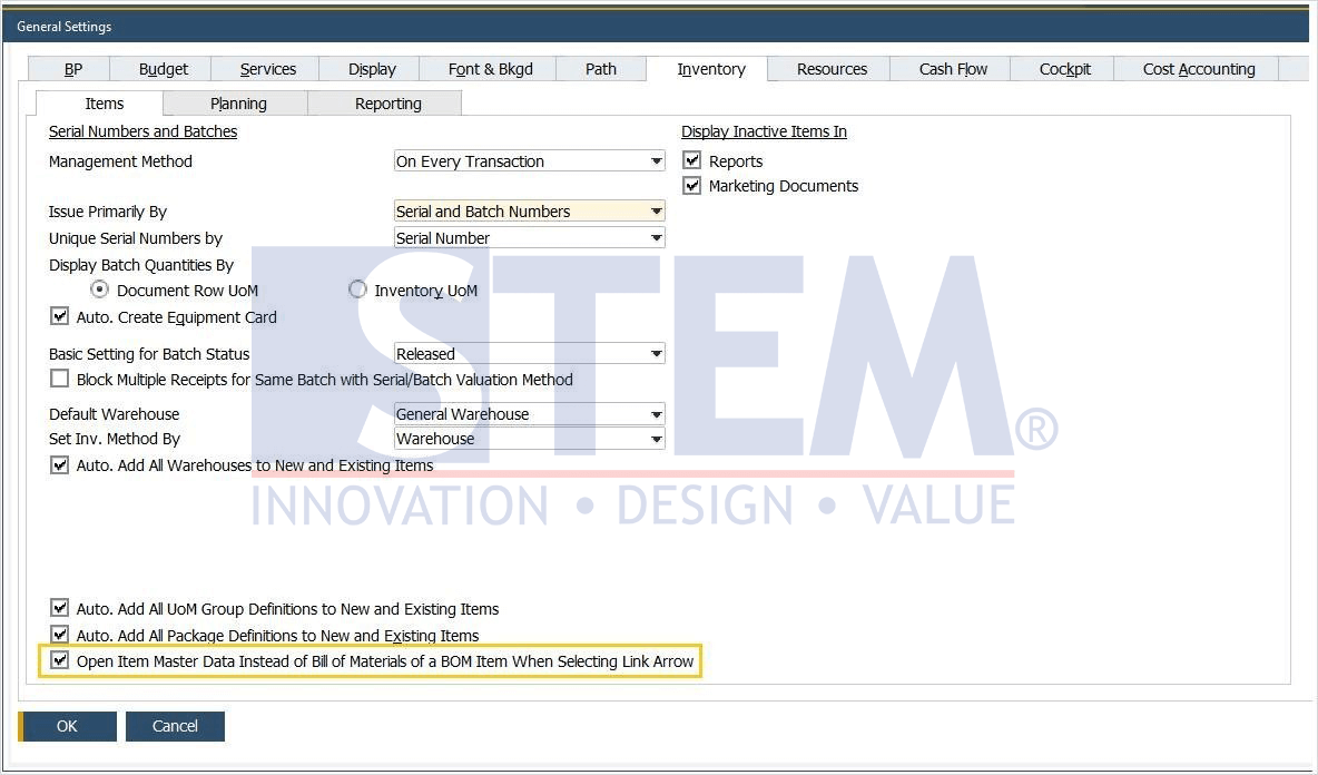 SAP Business One Tips - Want to See Items or BOM on SAP Business One 10