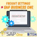 SAP Business One Tips Freight Setting