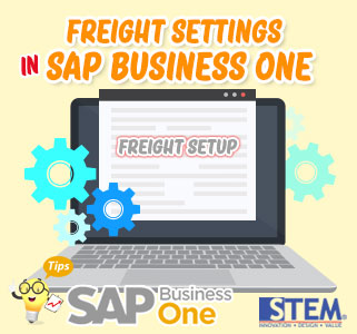 Pengaturan Freight di SAP Business One