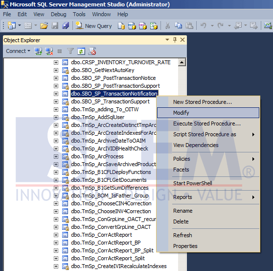 SAP Business One Tips - Create Validation using Transaction Notification