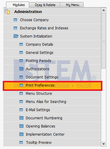  SAP Business One Tips - Displays Canceled and Cancelation Watermarks