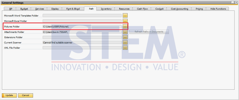 SAP Business One - How to Add Image to the Item Master