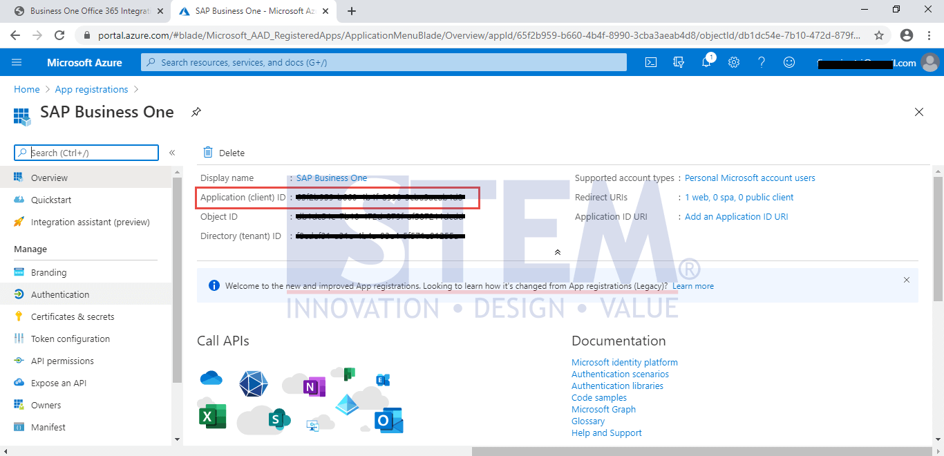 SAP Business One Tips - Setting Up SAP Business One Microsoft 365 Integration