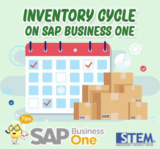 SAP Business One tips Inventory Cycle