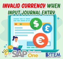 Invalid Currency ketika Input Journal Entry