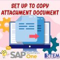 SAP Business One Tips Setup to Copy Attachment Document