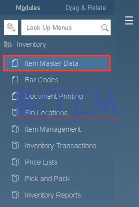 SAP Business One Tips - Check Your Item Stock Availability