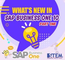 Feature Baru Pada SAP Business One Versi 10 – Bagian 1
