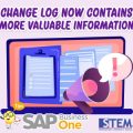 SAP Business One Tips Change Log