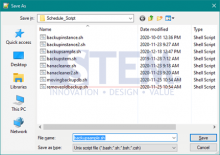 How To Make Your Own Schema Backup Script in HANA
