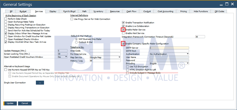 SAP Business One Tips - How to Setup SBO Mailer