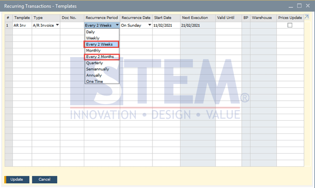 SAP Business One Tips - Recurring Transactions is More Flexible!