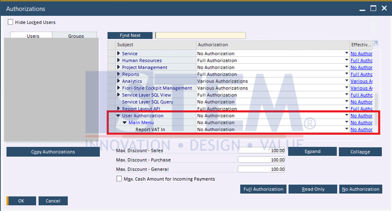 SAP Business One Tips - Setup Additional Authorization Creator