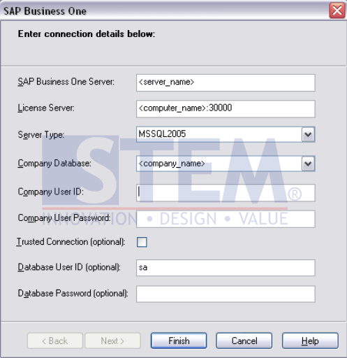 SAP Business One Tips - Connecting SAP B1 Data Sources to SAP Crystal Report