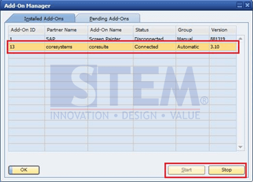 SAP Business One Tips - How to Install Coresuite AddOn SAP Business One