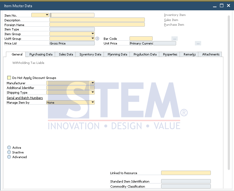 SAP Business One Tips - Duplicate Item Master Data in SAP Business One