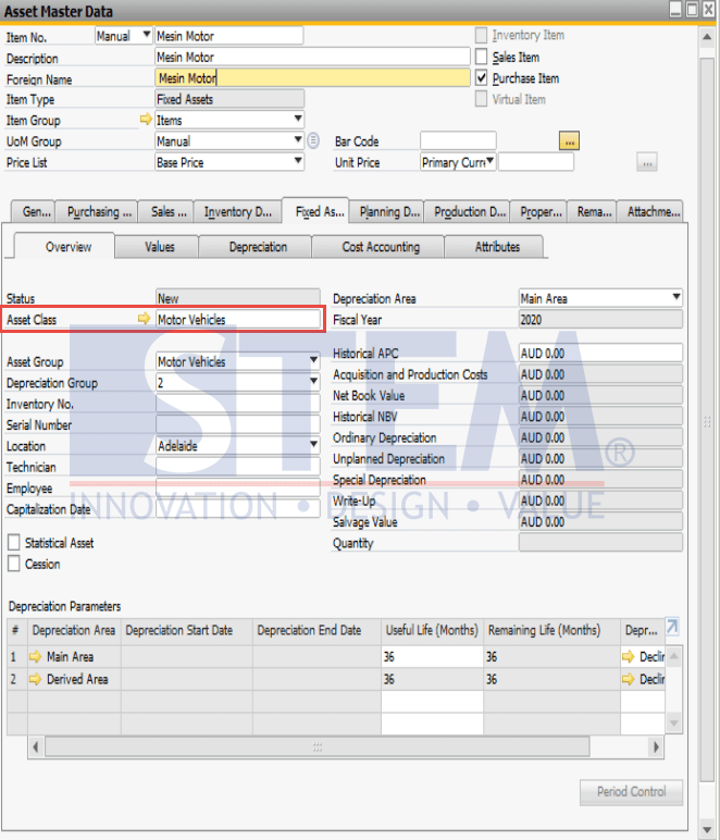 SAP Business One Tips - How to Depreciate Asset in SAP Business One