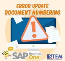 Error Update pada Document Numbering
