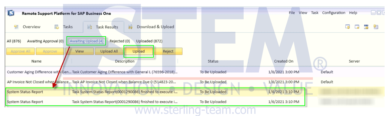 SAP Business One Tips - Running SSR Manual Upload