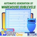 SAP B1 Tips Automatic Generation of Warehouse Sublevels