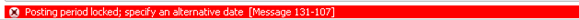 SAP Business One - How to Allow update Journal Entry with Locked Posting Periods