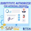 Substitute Authorizer for Approval Process