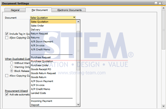 SAP Business One Tips - Block Duplicate Cust. Reference No.