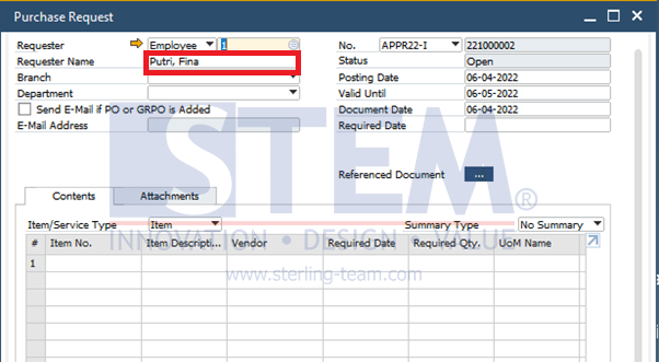 SAP Business One Tips - Set Your Employee Naming Position on SAP Business One