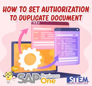 duplicate document sap b1 tips