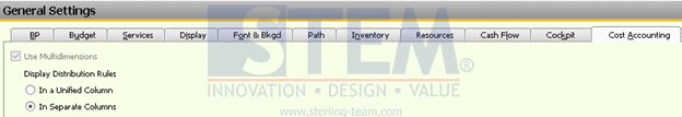 SAP Business One Tips - How to Split or Merge Distribution Rule Information