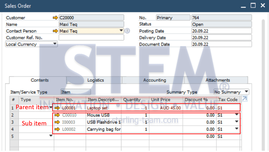 SAP Business One Tips - Know the BOM Type in SAP Business One