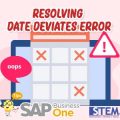 Mengatasi Error Date Deviates