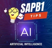 sap-b1-tips-artificial-intelligence