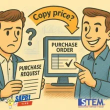 How to Copy Prices from Purchase Request to Purchase Order in SAP Business One