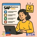 Auto Reminder Setup in SAP Business One