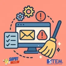Cara Mudah Hapus Pesan & Notifikasi di SAP B1 10.0