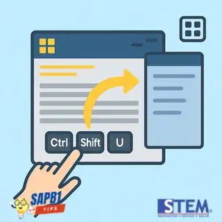 Memunculkan atau Menyembunyikan Jendela UDF