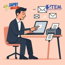 Sending Documents via Email with Document Printing