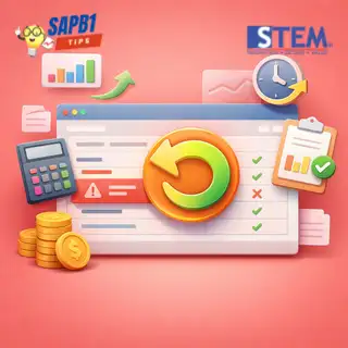 Cara Membatalkan Depreciation Run di SAP Business One