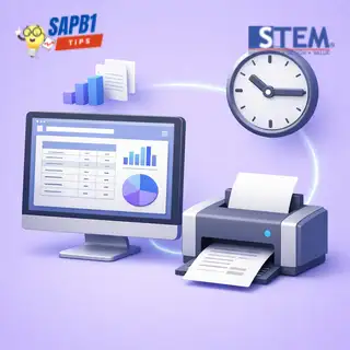 Tambahkan Print Time pada Layout Crystal Report