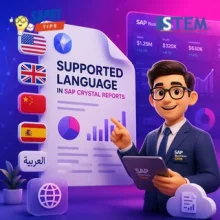 Supported Language in SAP Crystal Reports