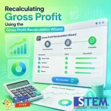 Menghitung Ulang Gross Profit Menggunakan Gross Profit Recalculation Wizard